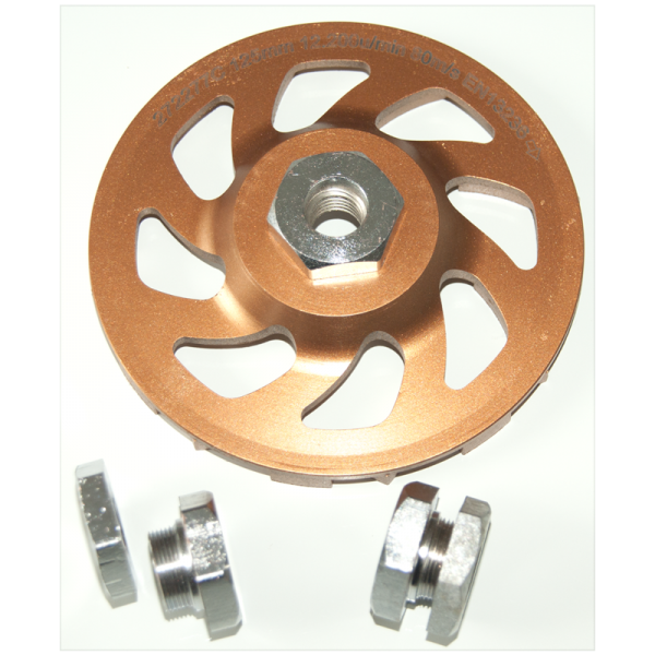 Adapter für Schleiftöpfe