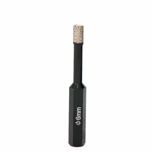 Sechkant- Diamanthohlbohrer Set Ø 6, 8, 10mm