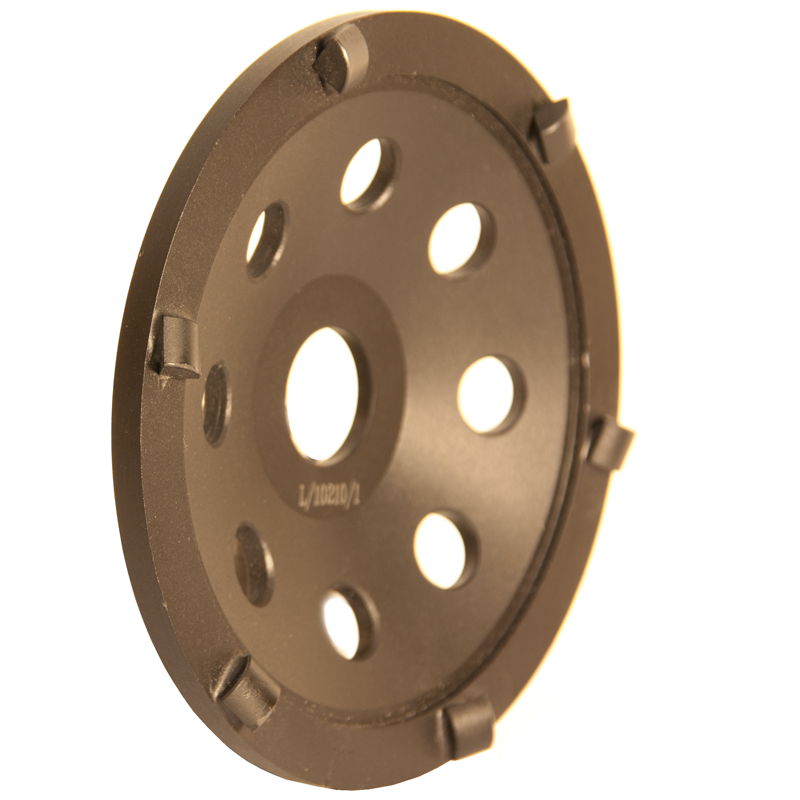 Schleifteller PKD ø 180 mm Gold Star Schleiftopf für Beschichtung Schleifteller PKD ø 180 mm Gold Star Schleiftopf für Beschichtung