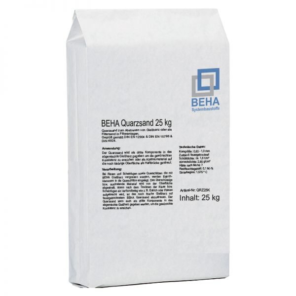 Quarzsand 25 KG