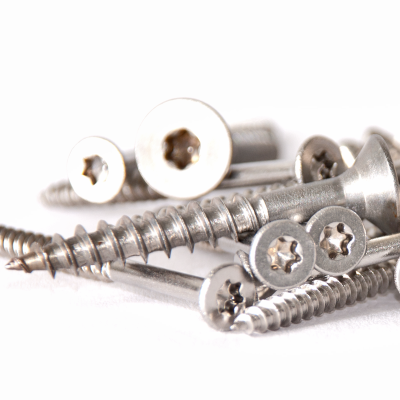 Shallow Screw POZI Senkkopf Späne Holzbauschrauben Aus A2 Edelstahl – 3/4/5/6mm Senkkopf Torx
