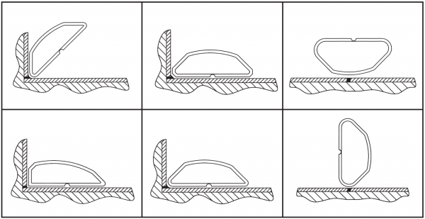 Silikongummi - Fugenabzieher