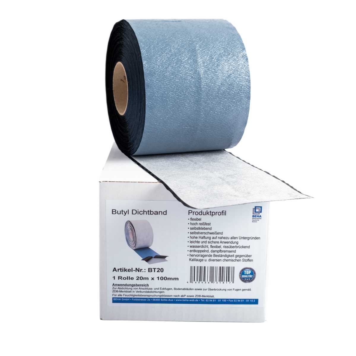 20m Dichtungsband Selbstklebend 6mm(B) x 1,5mm(D) für Fenster und Türen