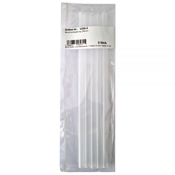 Statikmischer Verlängerung 250mm / 5 Stück