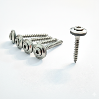 Spenglerschrauben Edelstahl A2 mit 15mm Dichtung