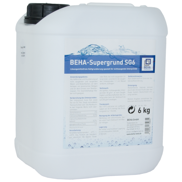 6kg Supergrund Haftgrund Spezialgrundierung SG6