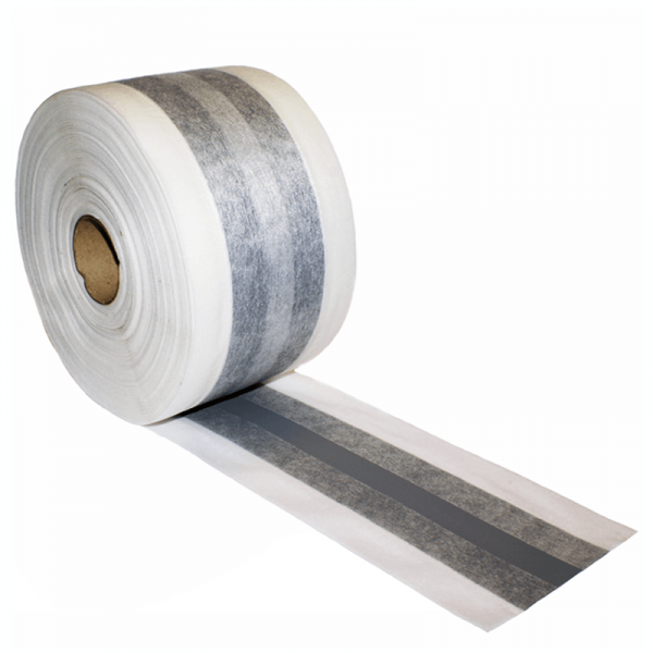 Profi Dichtband mit Dehnzone -vlieskaschiert- | 50m Rolle