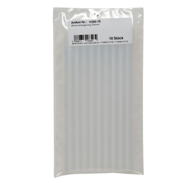 Statikmischer Verlängerung 200mm / 10er Set