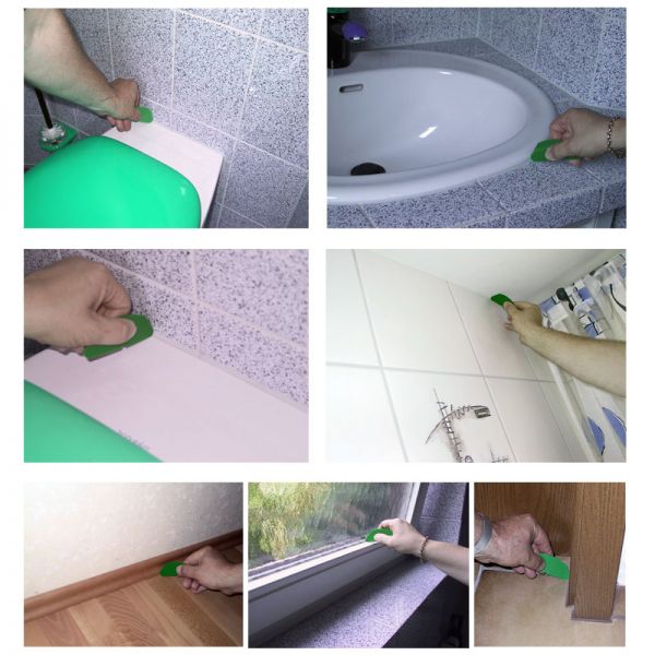 Fugenabzieher, Schablonen