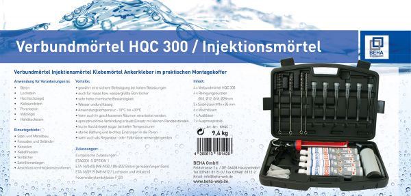 Verbundmörtel Kofferset