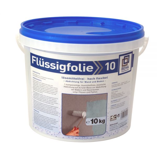 10 kg Flüssigfolie 1-komponentige, lösemittelfreie, elastische Abdichtung