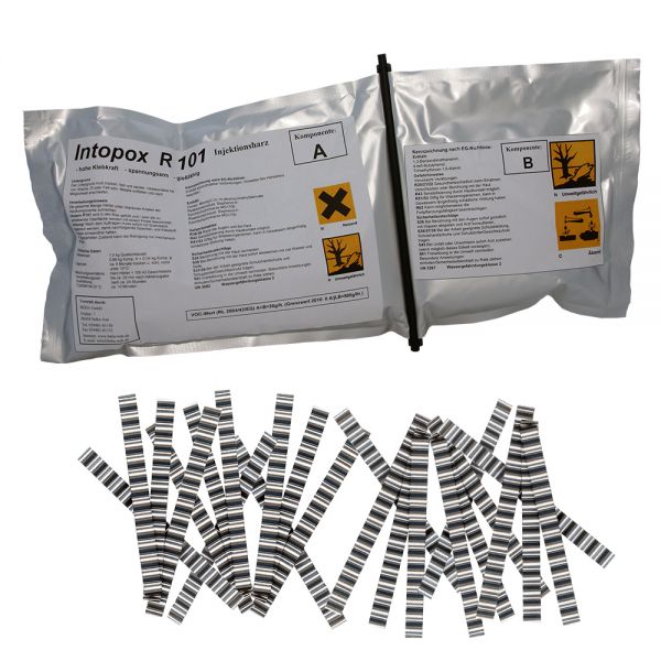 Gießharz GH1000 inkl. 30 Stck. Estrichklammern