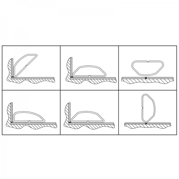 Silikongummi - Fugenabzieher