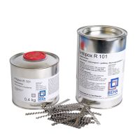 Gießharz INTOPOX R101 + 30 Stck Estrichklammern Gießharz INTOPOX R101 + 30 Stck Estrichklammern