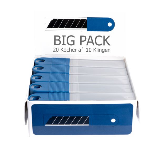 20 Köcher Cuttermesserklingen 18 mm