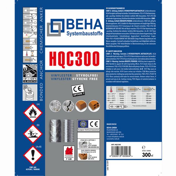 Verbundmörtel HQC300