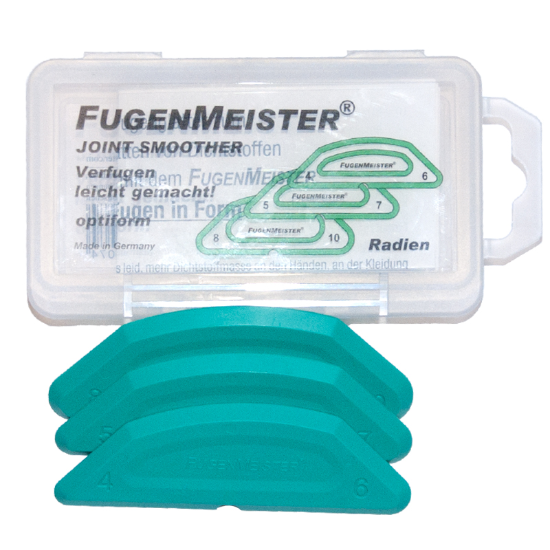 Silikonabzieher Fugenmeister Winkel 3er Set